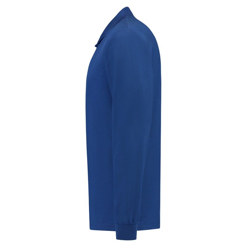 TRICORP 201009/PPL180 Poloshirt Lange Mouw royalblue