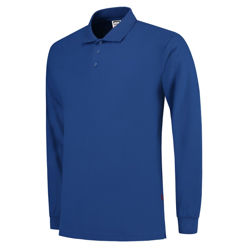 TRICORP 201009/PPL180 Poloshirt Lange Mouw royalblue