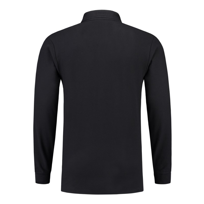 TRICORP 201008/PPKL180 Poloshirt 100% Katoen Lange Mouw navy