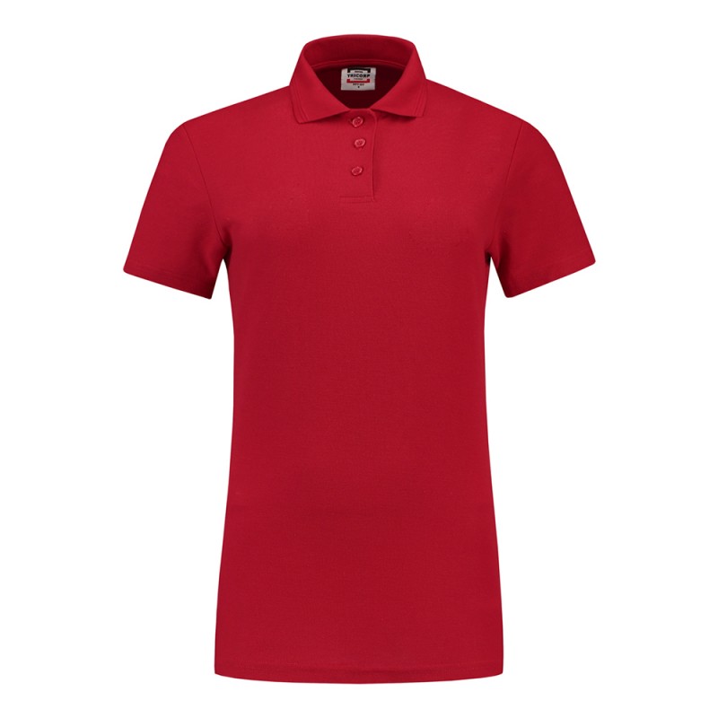 TRICORP 201010/PPT180 Poloshirt 180 gram Dames red
