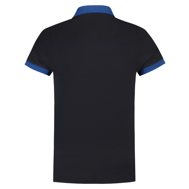 TRICORP 201002/PBF210 Poloshirt Bicolor SlimFit navy-royalblue