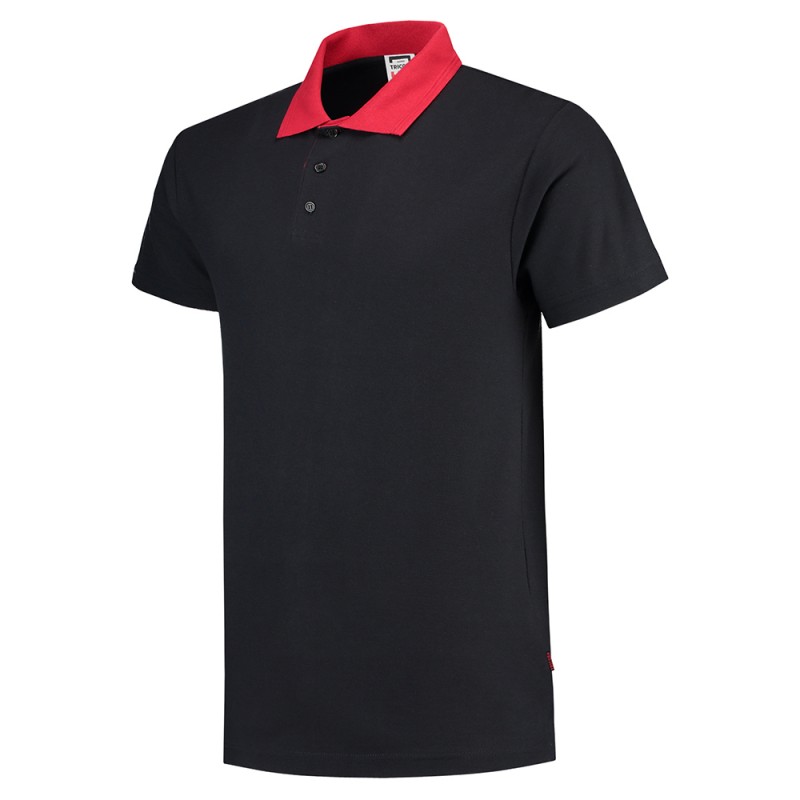 TRICORP 201004/PPC180 Poloshirt Contrast navy-red