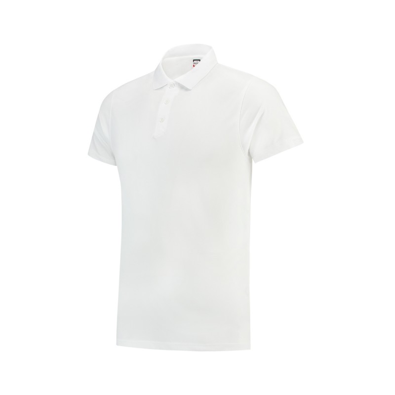 TRICORP 201001/PBA180 Poloshirt Cooldry Bamboe SlimFit white