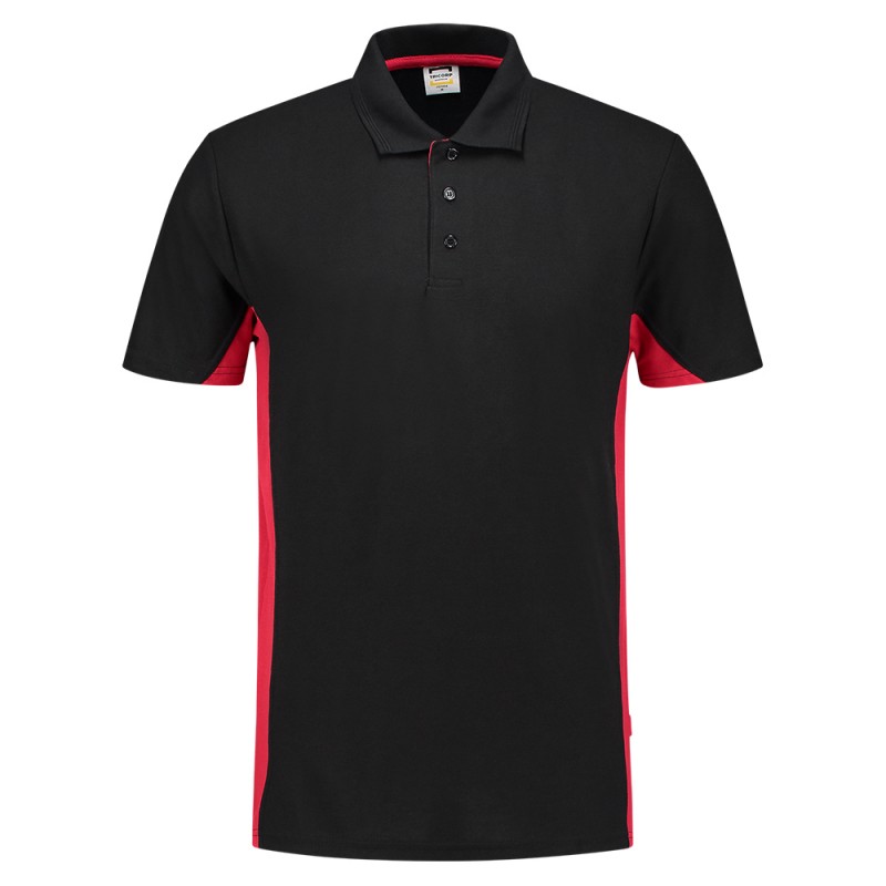 TRICORP 202004 Poloshirt Bicolor black-red