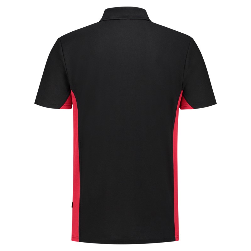 TRICORP 202004 Poloshirt Bicolor black-red
