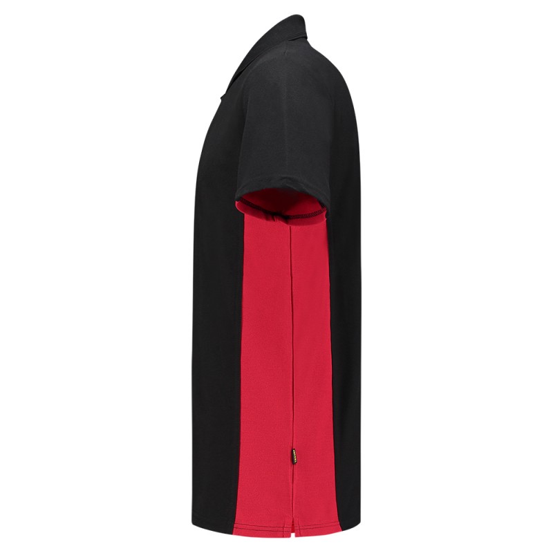 TRICORP 202004 Poloshirt Bicolor black-red