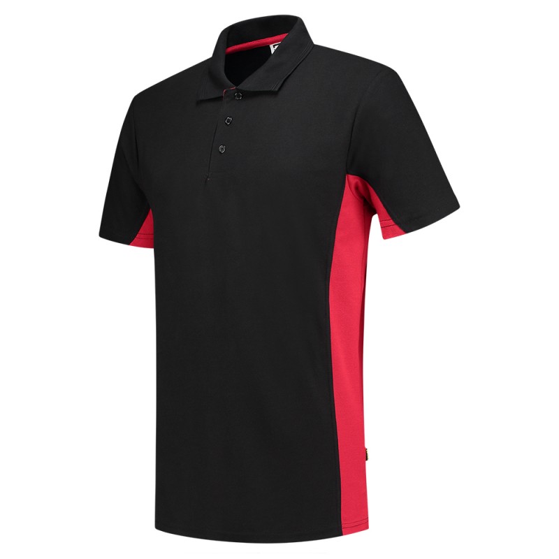 TRICORP 202004 Poloshirt Bicolor black-red