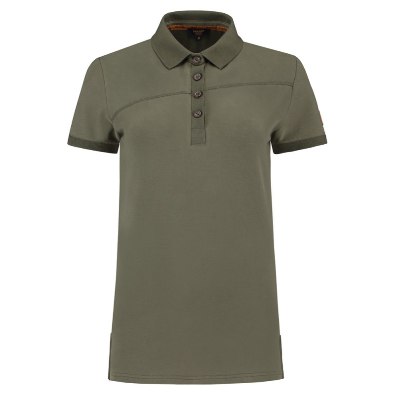 TRICORP 204003 Poloshirt Premium Naden Dames army