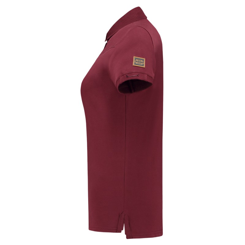 TRICORP 204003 Poloshirt Premium Naden Dames bordeaux