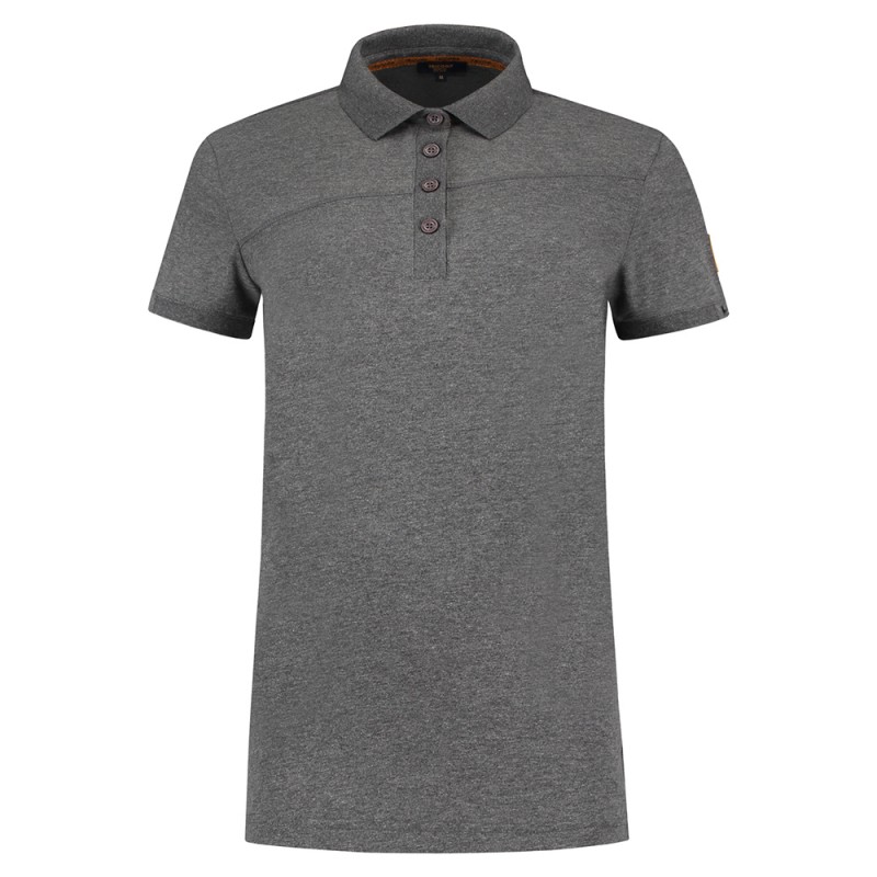 TRICORP 204003 Poloshirt Premium Naden Dames stonemel