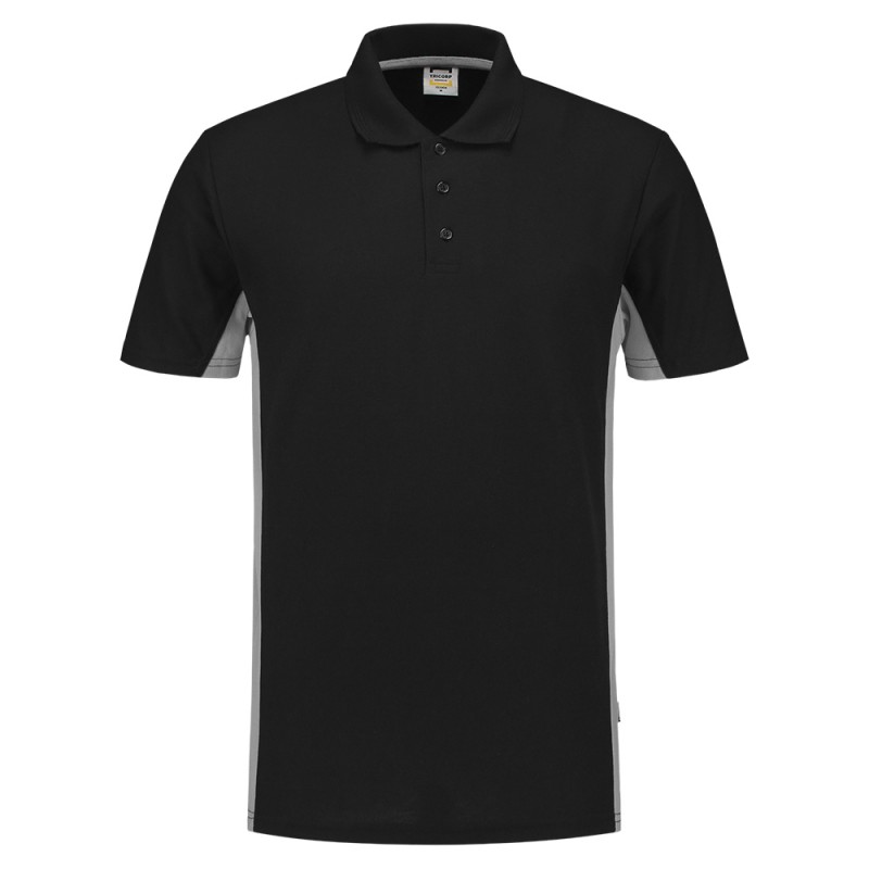 TRICORP 202004 Poloshirt Bicolor black-grey