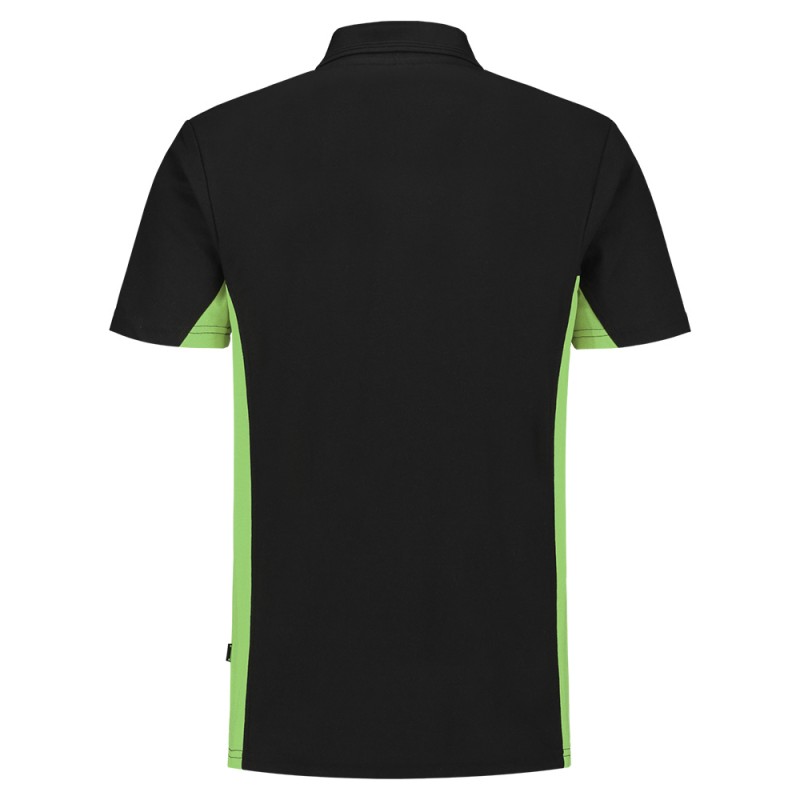 TRICORP 202004 Poloshirt Bicolor black-lime