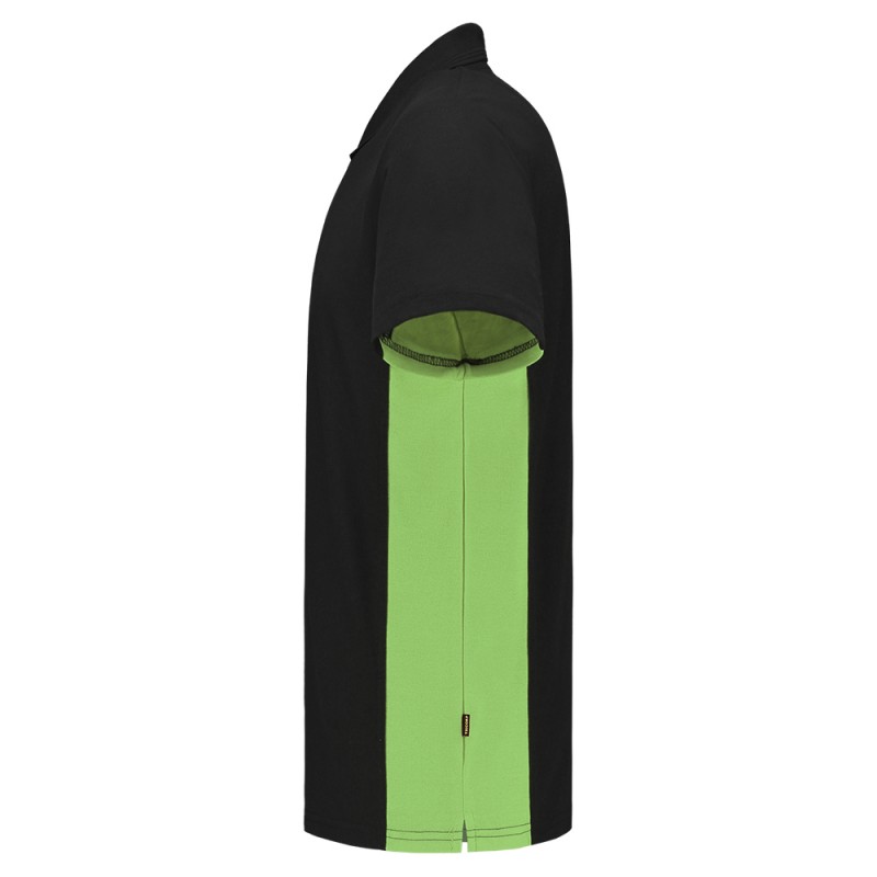 TRICORP 202004 Poloshirt Bicolor black-lime