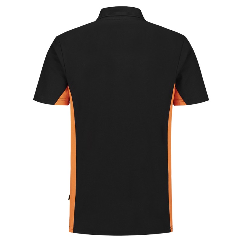 TRICORP 202004 Poloshirt Bicolor black-orange