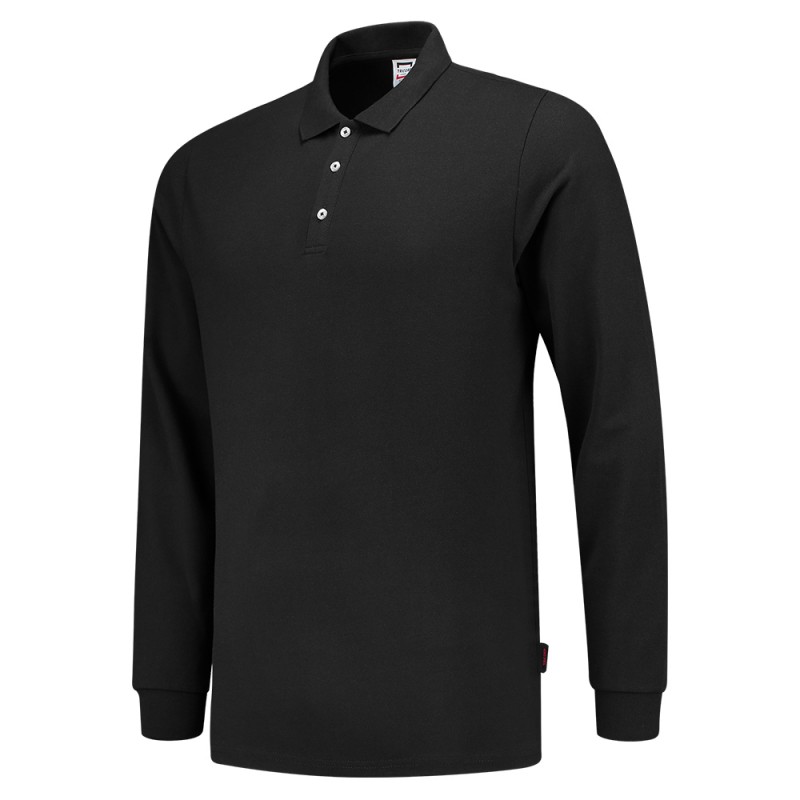 TRICORP 201017 Poloshirt SlimFit 210 gram Lange Mouw black