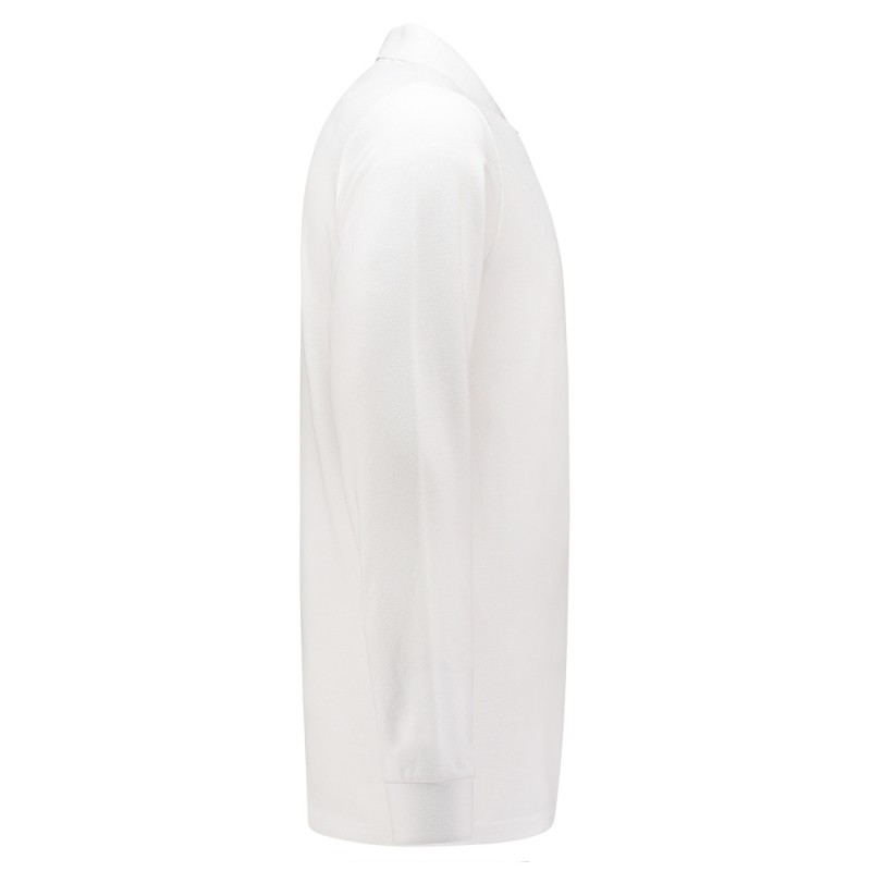 TRICORP 201017 Poloshirt SlimFit 210 gram Lange Mouw white