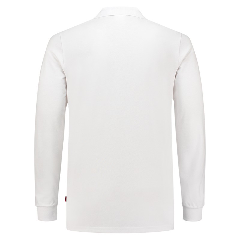 TRICORP 201017 Poloshirt SlimFit 210 gram Lange Mouw white