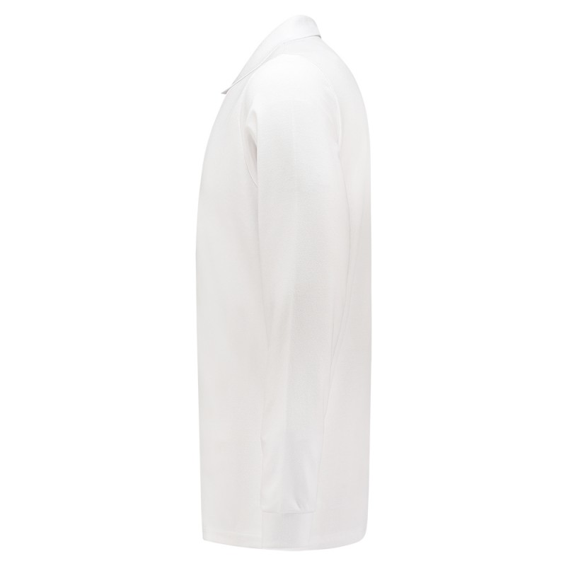 TRICORP 201017 Poloshirt SlimFit 210 gram Lange Mouw white