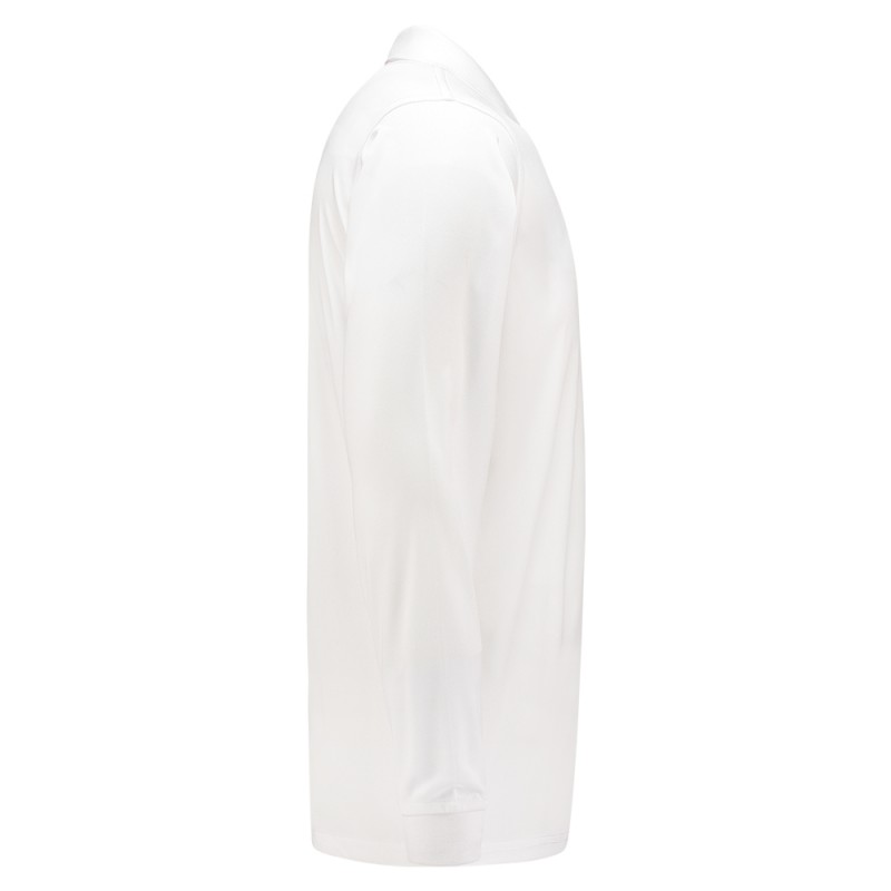 TRICORP 202005 Poloshirt UV Block Cooldry Lange Mouw white