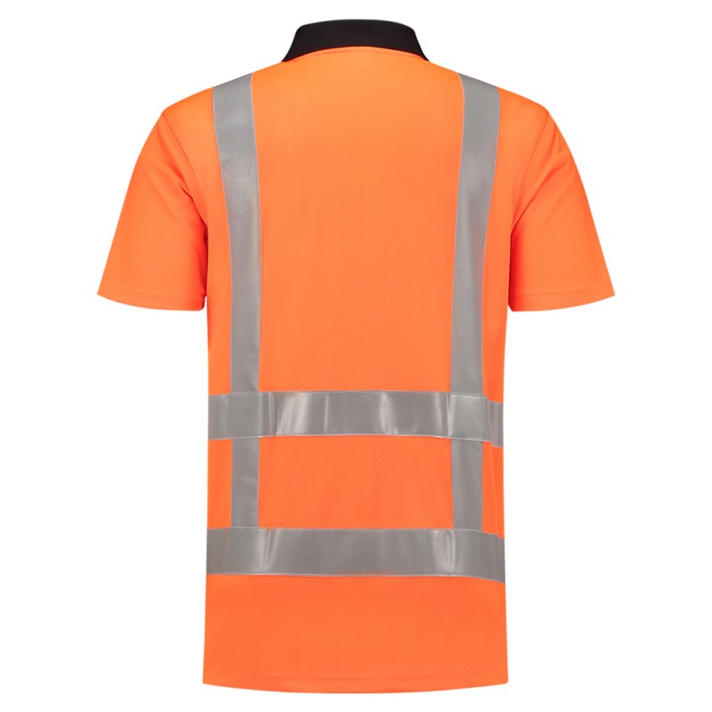 TRICORP 203006 Poloshirt RWS Birdseye fluor orange