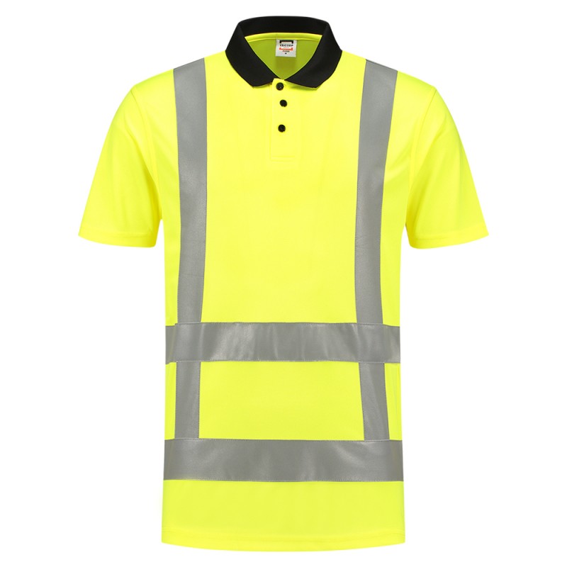 TRICORP 203006 Poloshirt RWS Birdseye fluor yellow