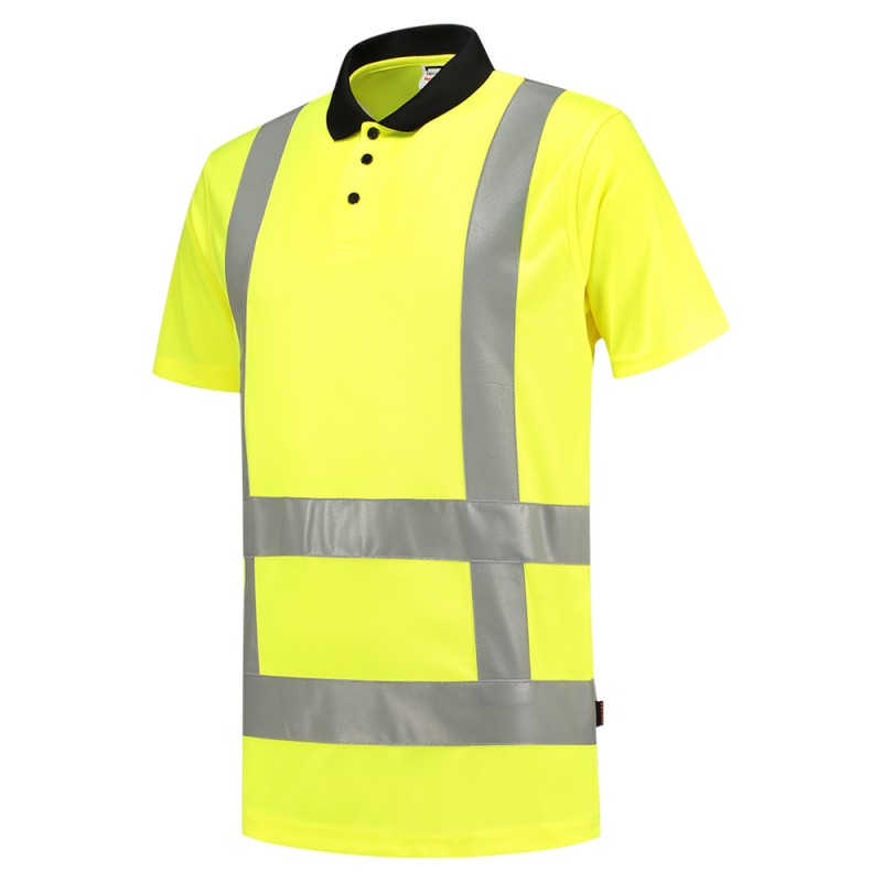 TRICORP 203006 Poloshirt RWS Birdseye fluor yellow