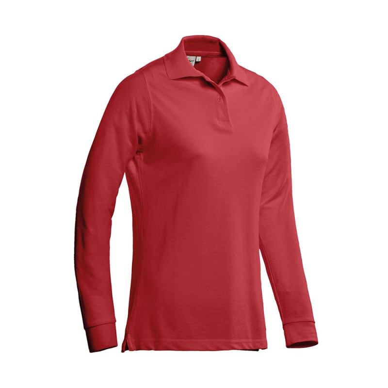 SANTINO Poloshirt Matt Ladies red