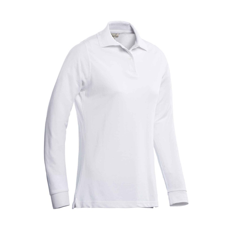 SANTINO Poloshirt Matt Ladies white