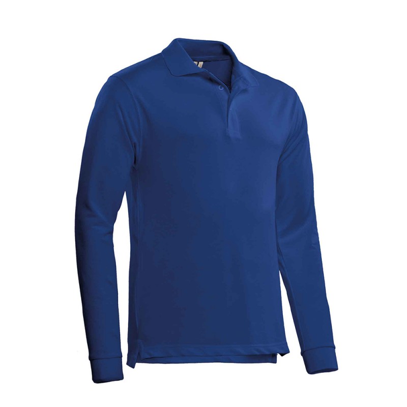SANTINO Poloshirt Matt royal blue