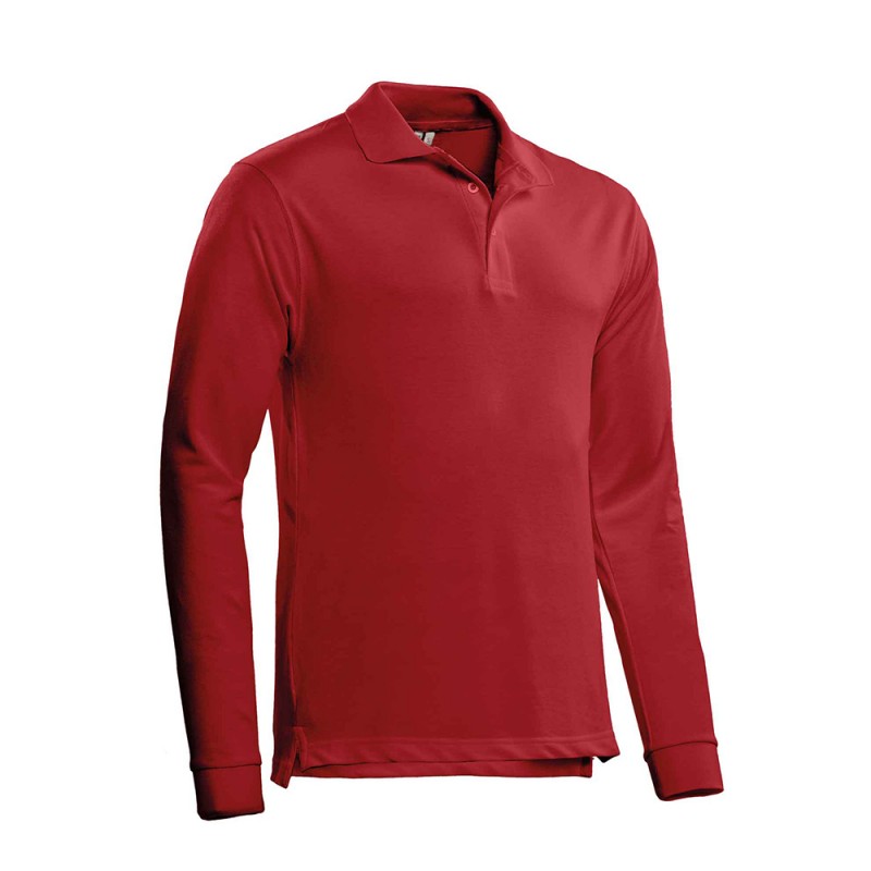 SANTINO Poloshirt Matt red