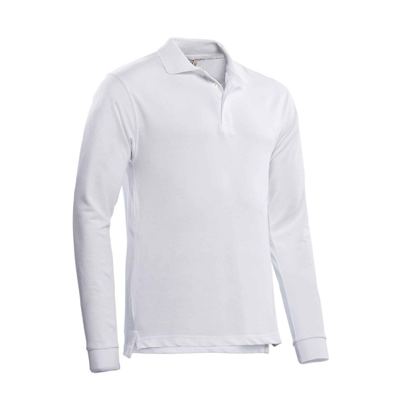 SANTINO Poloshirt Matt white
