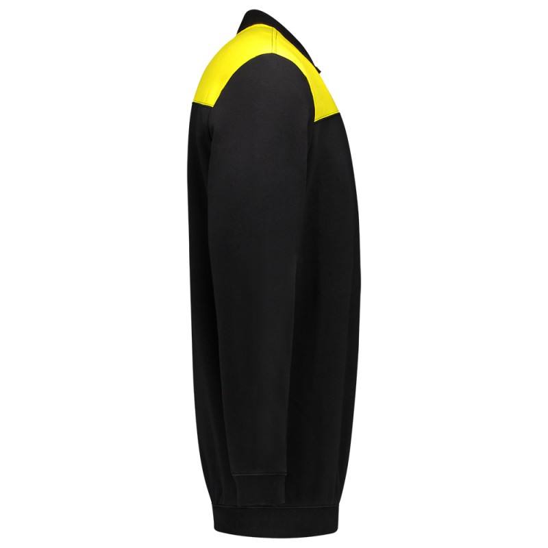 TRICORP 302004 Polosweater Bicolor Naden black-yellow TRICORP 302004 Polosweater Bicolor Naden black-yellow