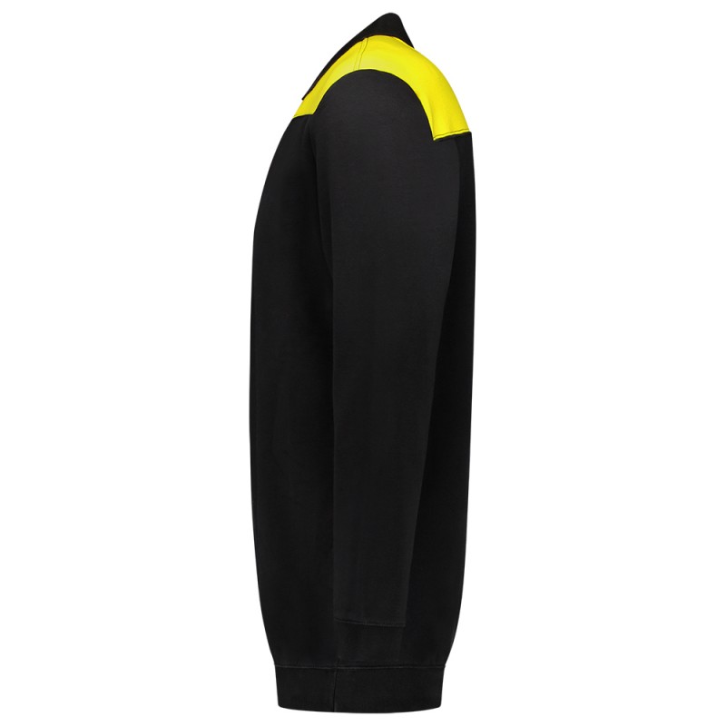 TRICORP 302004 Polosweater Bicolor Naden black-yellow TRICORP 302004 Polosweater Bicolor Naden black-yellow