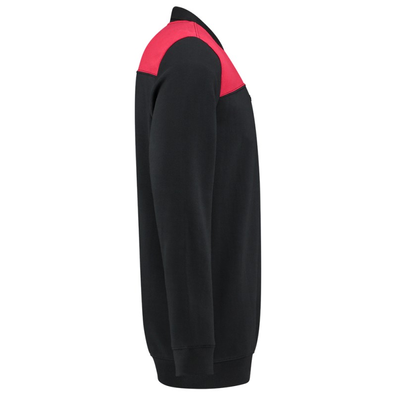 TRICORP 302004 Polosweater Bicolor Naden black-red TRICORP 302004 Polosweater Bicolor Naden black-red