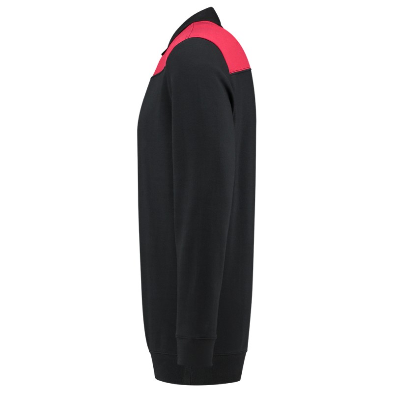 TRICORP 302004 Polosweater Bicolor Naden black-red TRICORP 302004 Polosweater Bicolor Naden black-red