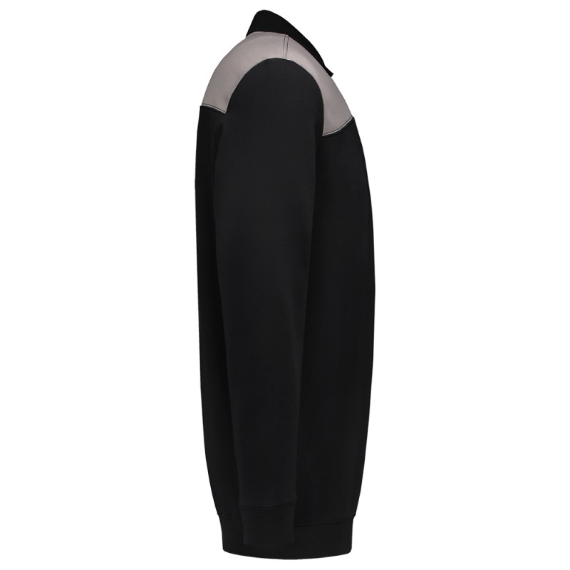 TRICORP 302004 Polosweater Bicolor Naden black-grey TRICORP 302004 Polosweater Bicolor Naden black-grey