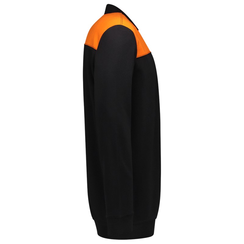 TRICORP 302004 Polosweater Bicolor Naden black-orange TRICORP 302004 Polosweater Bicolor Naden black-orange