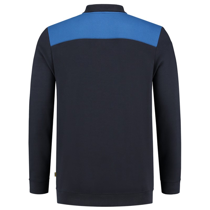 TRICORP 302004 Polosweater Bicolor Naden navy-royalblue