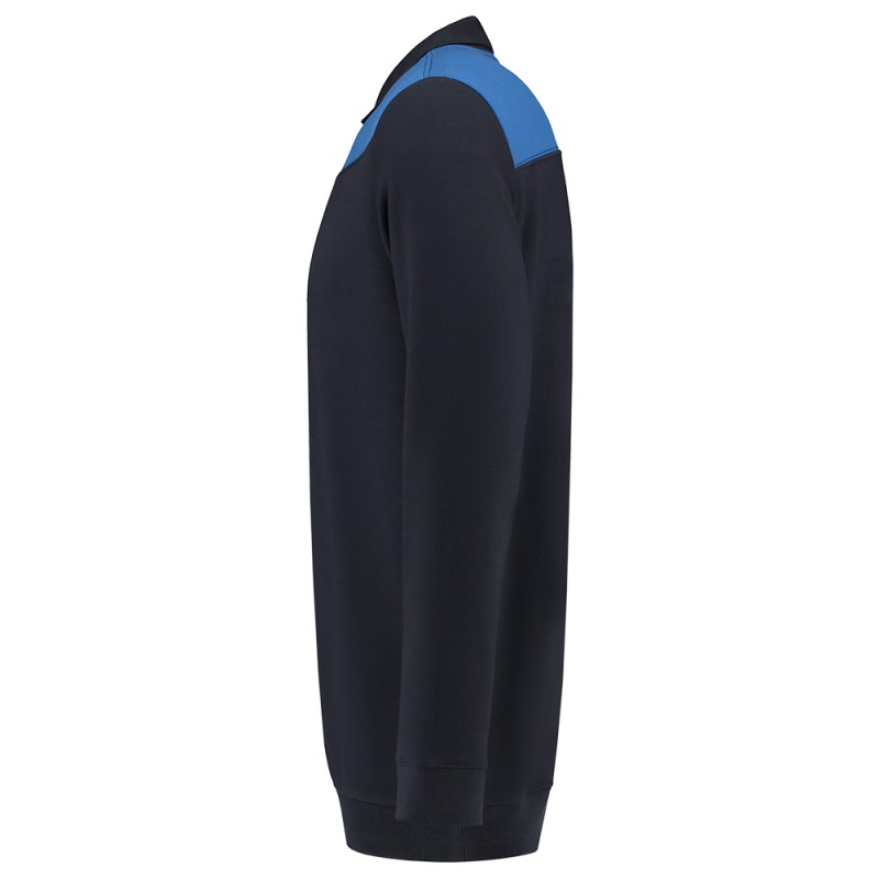 TRICORP 302004 Polosweater Bicolor Naden navy-royalblue TRICORP 302004 Polosweater Bicolor Naden navy-royalblue