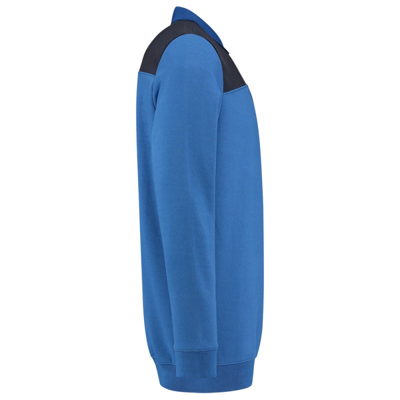 TRICORP 302004 Polosweater Bicolor Naden royalblue-navy TRICORP 302004 Polosweater Bicolor Naden royalblue-navy