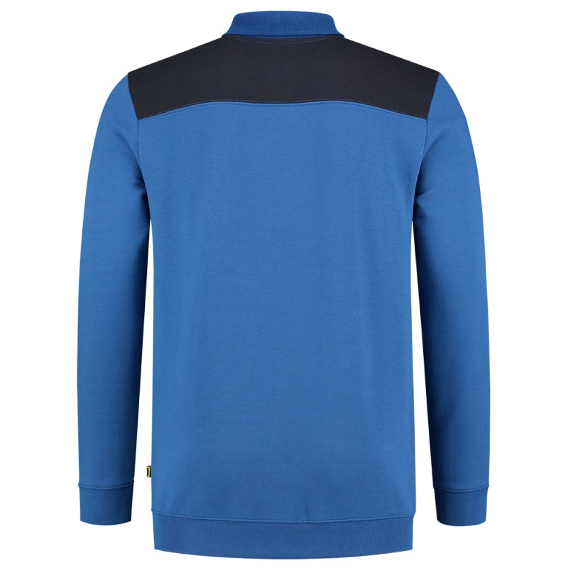 TRICORP 302004 Polosweater Bicolor Naden royalblue-navy TRICORP 302004 Polosweater Bicolor Naden royalblue-navy