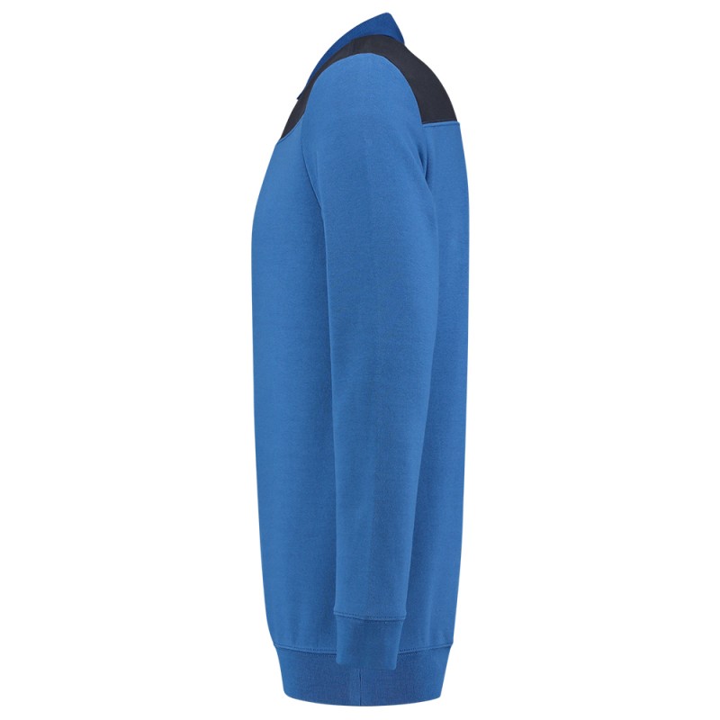 TRICORP 302004 Polosweater Bicolor Naden royalblue-navy TRICORP 302004 Polosweater Bicolor Naden royalblue-navy