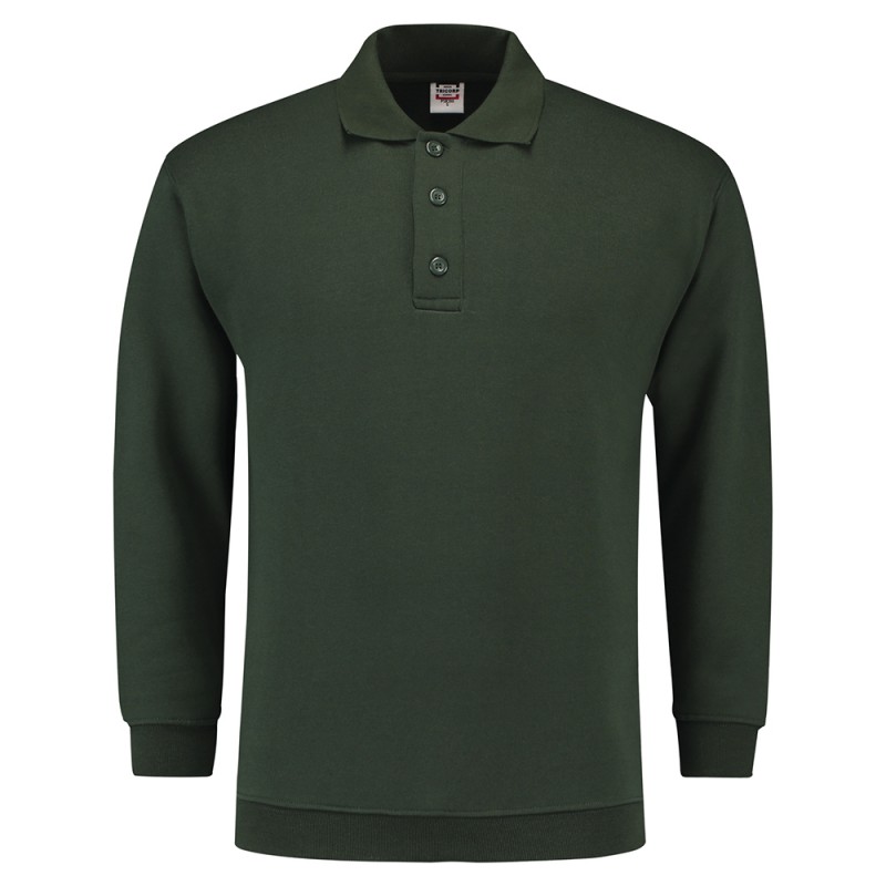 TRICORP 301005/PSB280 Polosweater Boord bottlegreen