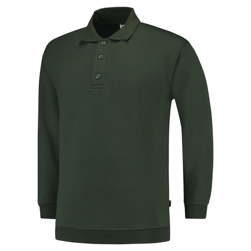 TRICORP 301005/PSB280 Polosweater Boord bottlegreen