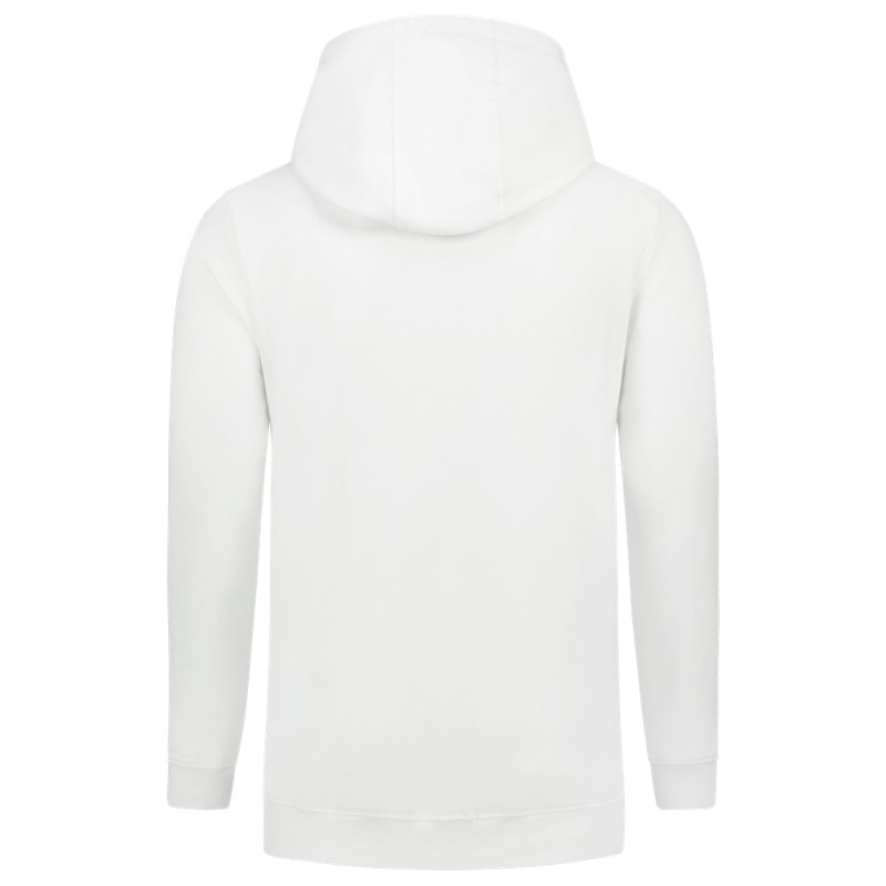 TRICORP 301019 Sweater Capuchon 60°C Wasbaar wit TRICORP 301019 Sweater Capuchon 60°C Wasbaar wit