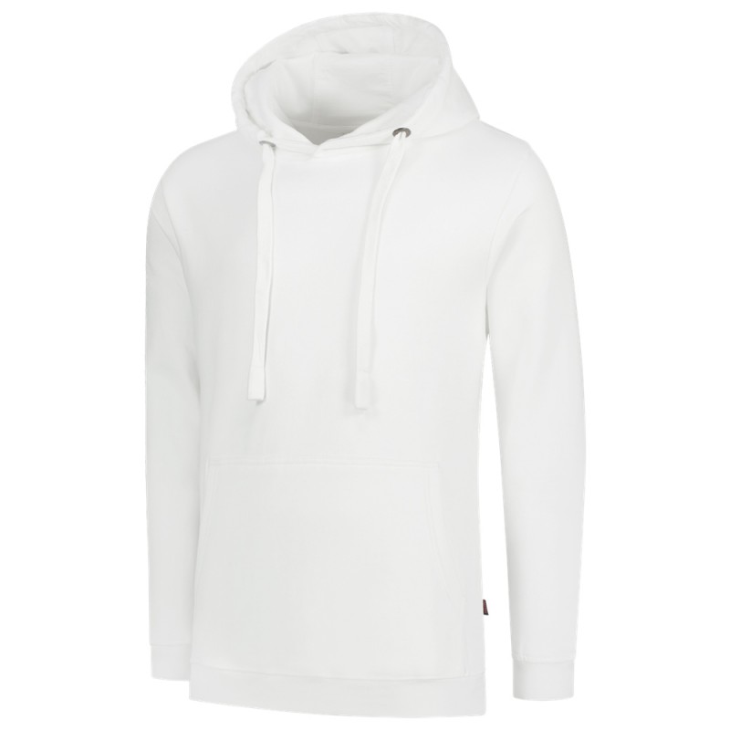 TRICORP 301019 Sweater Capuchon 60°C Wasbaar wit TRICORP 301019 Sweater Capuchon 60°C Wasbaar wit