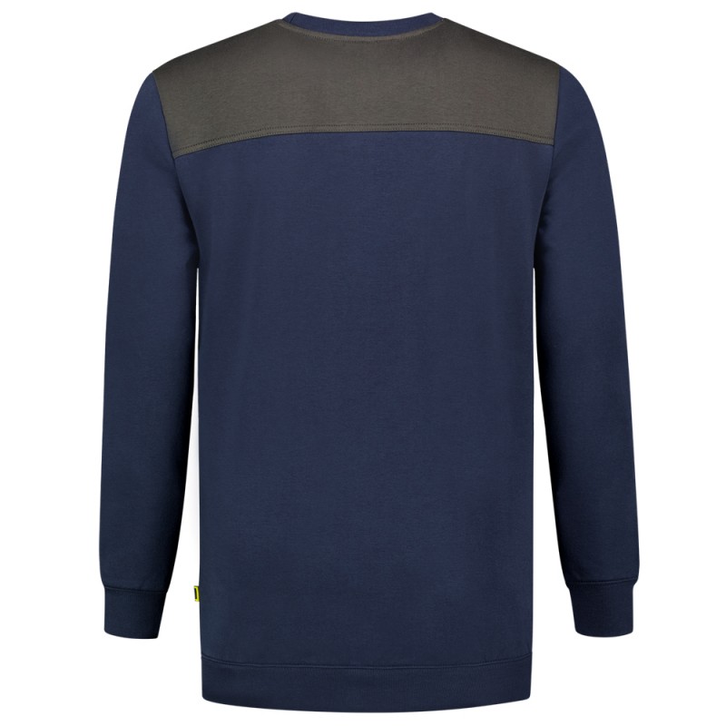 TRICORP 302013 Sweater Bicolor Naden ink/donkergrijs TRICORP 302013 Sweater Bicolor Naden ink/donkergrijs