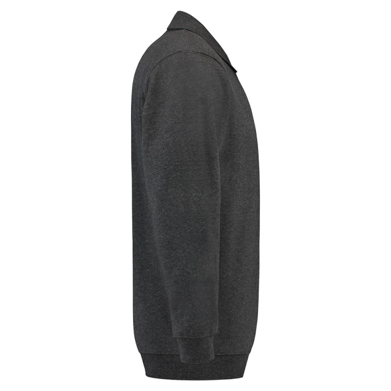TRICORP 301005/PSB280 Polosweater Boord antracite melange TRICORP 301005/PSB280 Polosweater Boord antracite melange