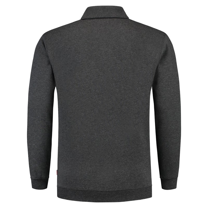 TRICORP 301005/PSB280 Polosweater Boord antracite melange TRICORP 301005/PSB280 Polosweater Boord antracite melange