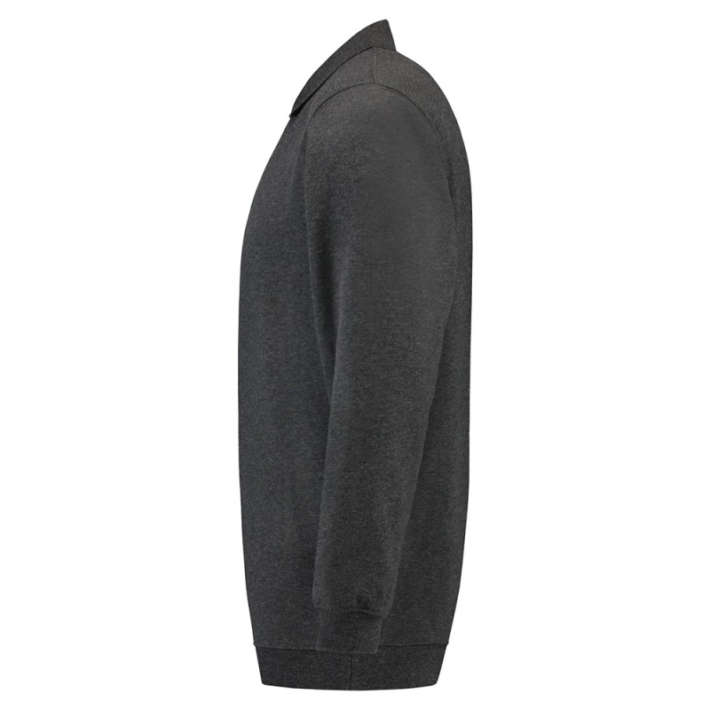TRICORP 301005/PSB280 Polosweater Boord antracite melange TRICORP 301005/PSB280 Polosweater Boord antracite melange